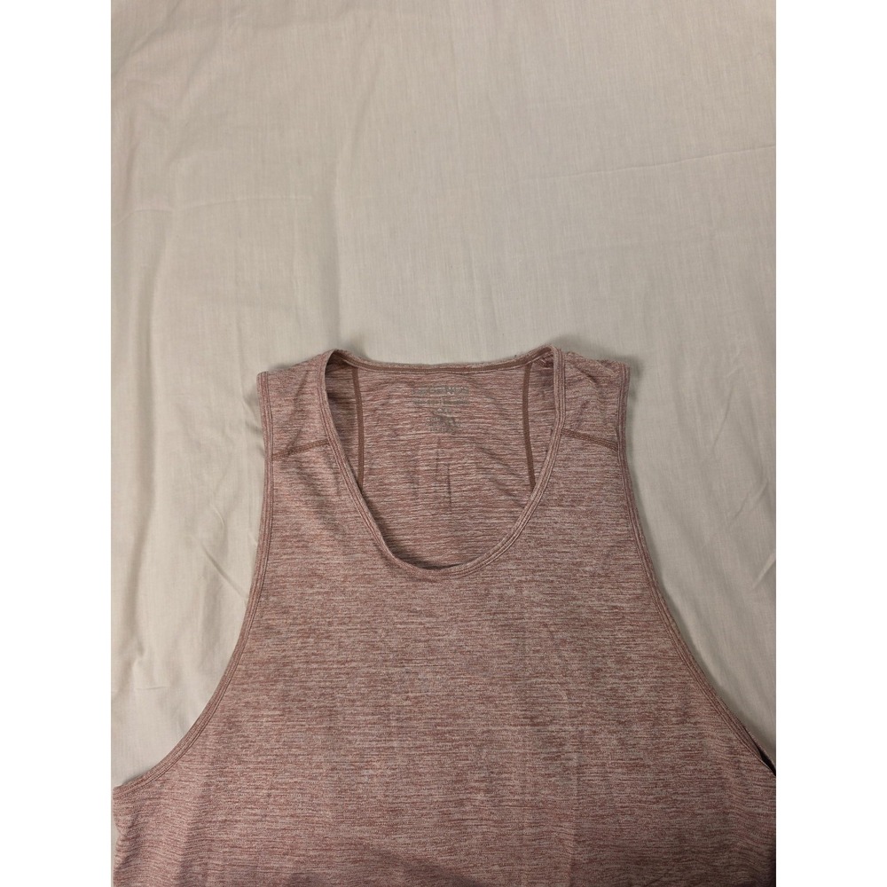 Legends Tank Top Mens 2XL Pink Heather Lightweight Athletic Running Gym Workout
